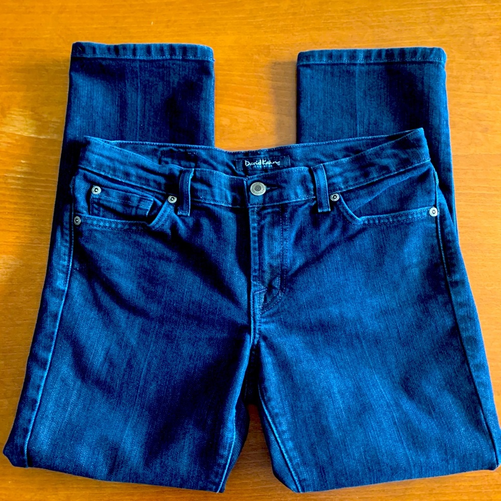 David Kahn Mid Rise Cropped Dark wash Jeans SZ 28